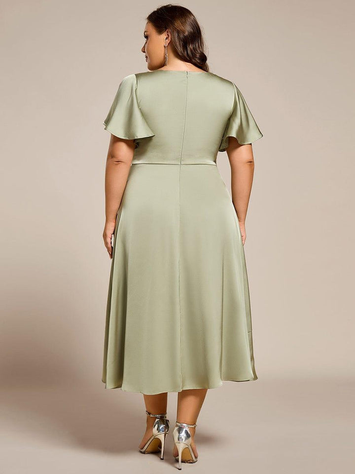 Saige Satin Midi Dress | Alaric & Cyniora London