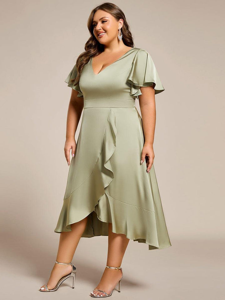 Saige Satin Midi Dress | Alaric & Cyniora London