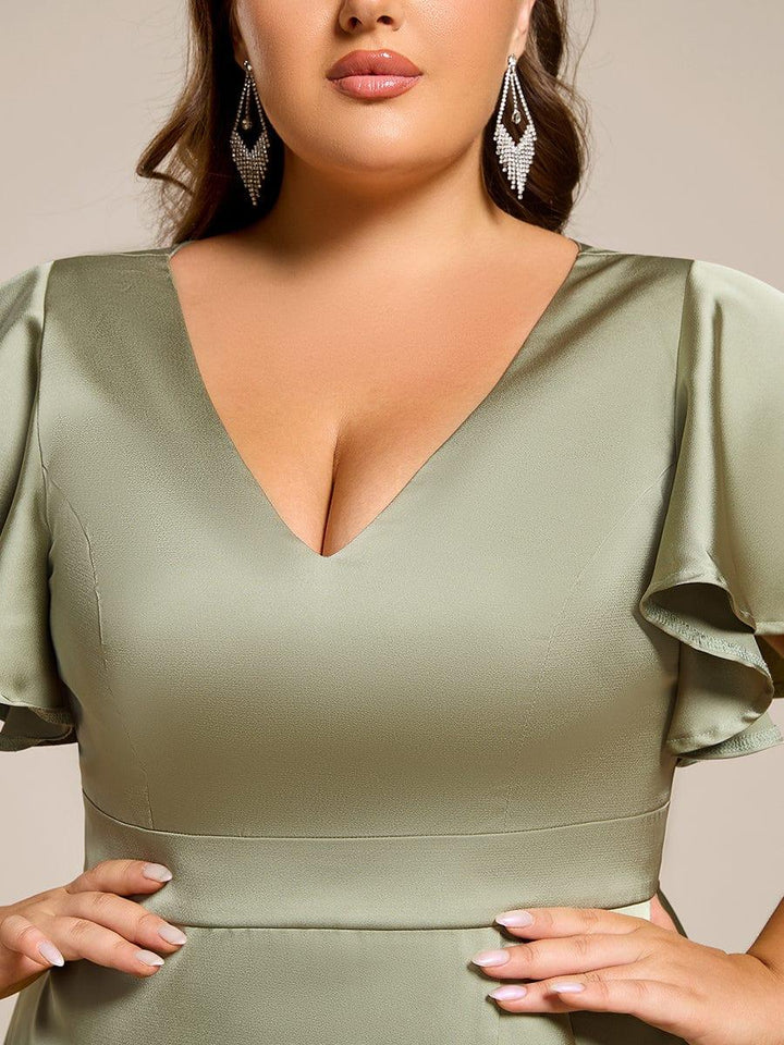 Saige Satin Midi Dress | Alaric & Cyniora London