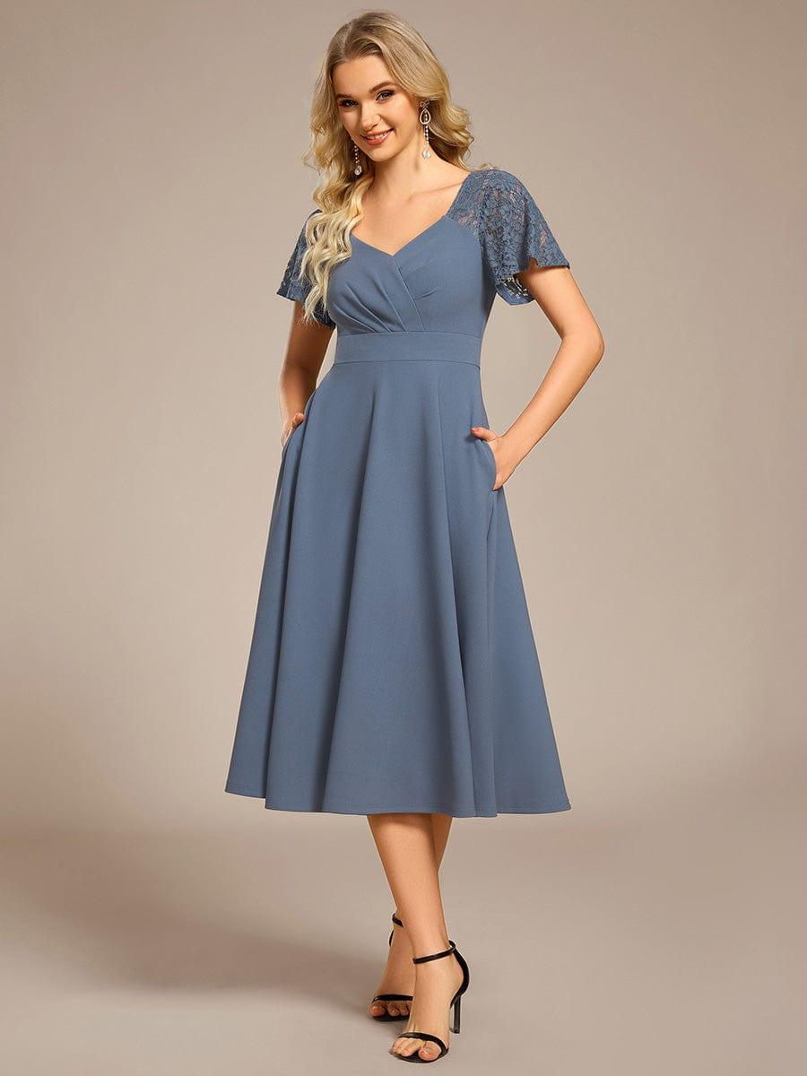 Evie Elegant Midi Dress | Alaric & Cyniora London