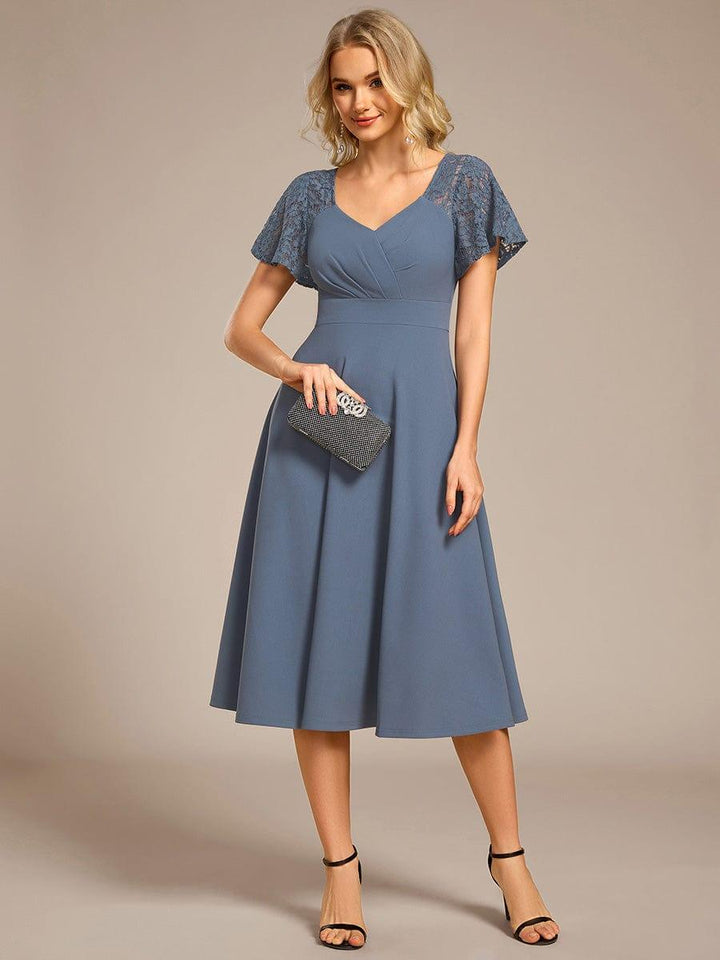 Evie Elegant Midi Dress | Alaric & Cyniora London