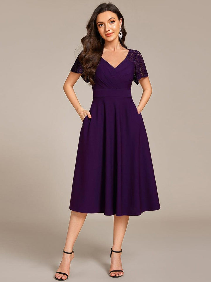 Evie Elegant Midi Dress | Alaric & Cyniora London
