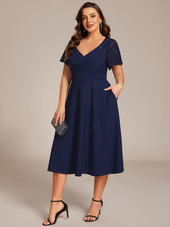 Evie Elegant Midi Dress | Alaric & Cyniora London