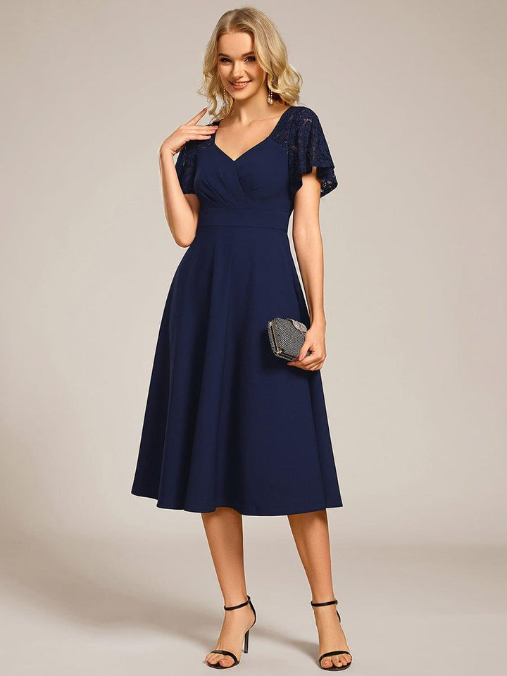 Evie Elegant Midi Dress | Alaric & Cyniora London