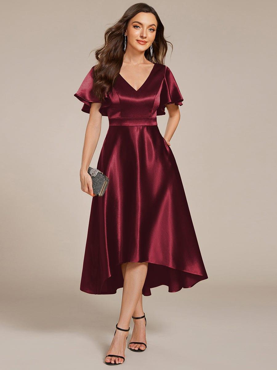 Scarlen Satin Midi Dress | Alaric & Cyniora London