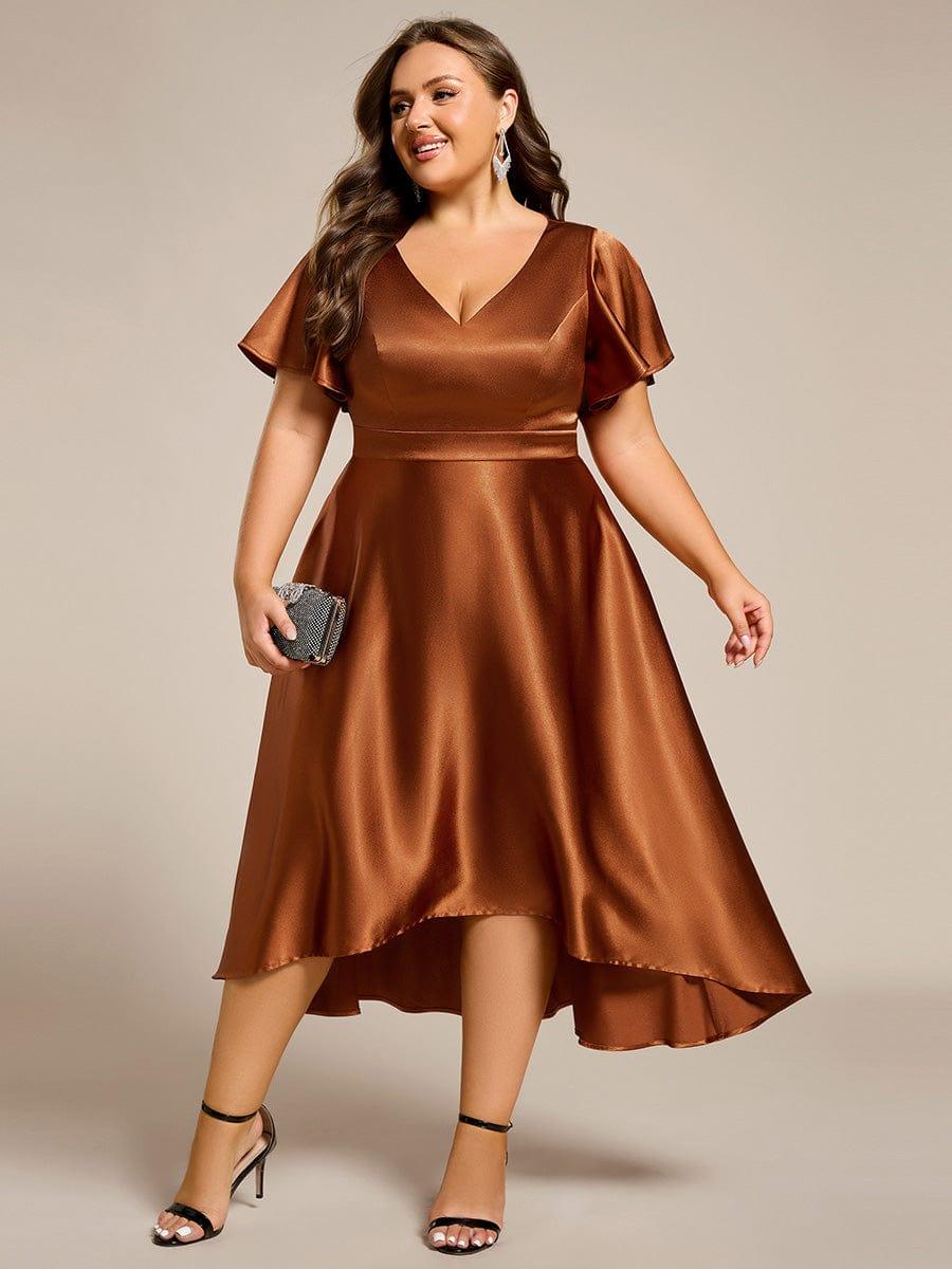 Scarlen Satin Midi Dress | Alaric & Cyniora London