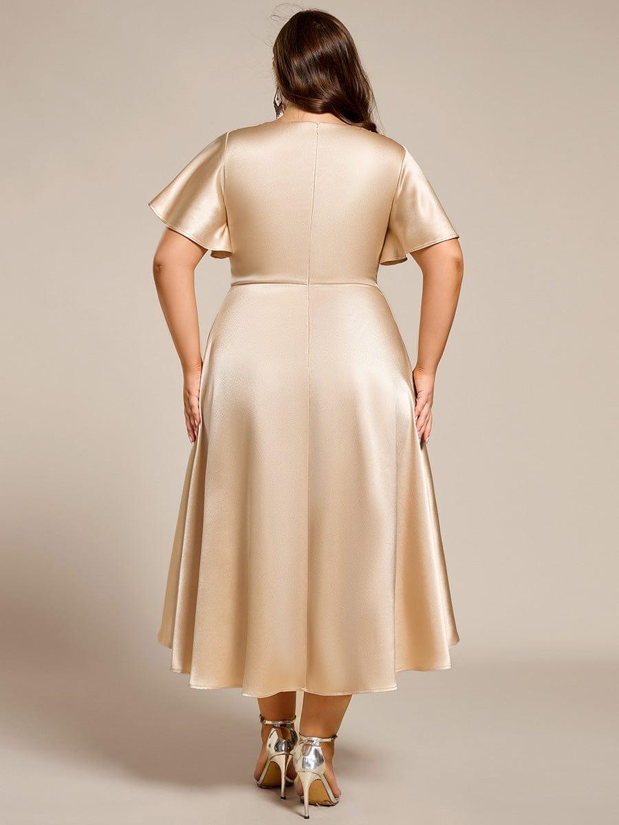 Scarlen Satin Midi Dress | Alaric & Cyniora London