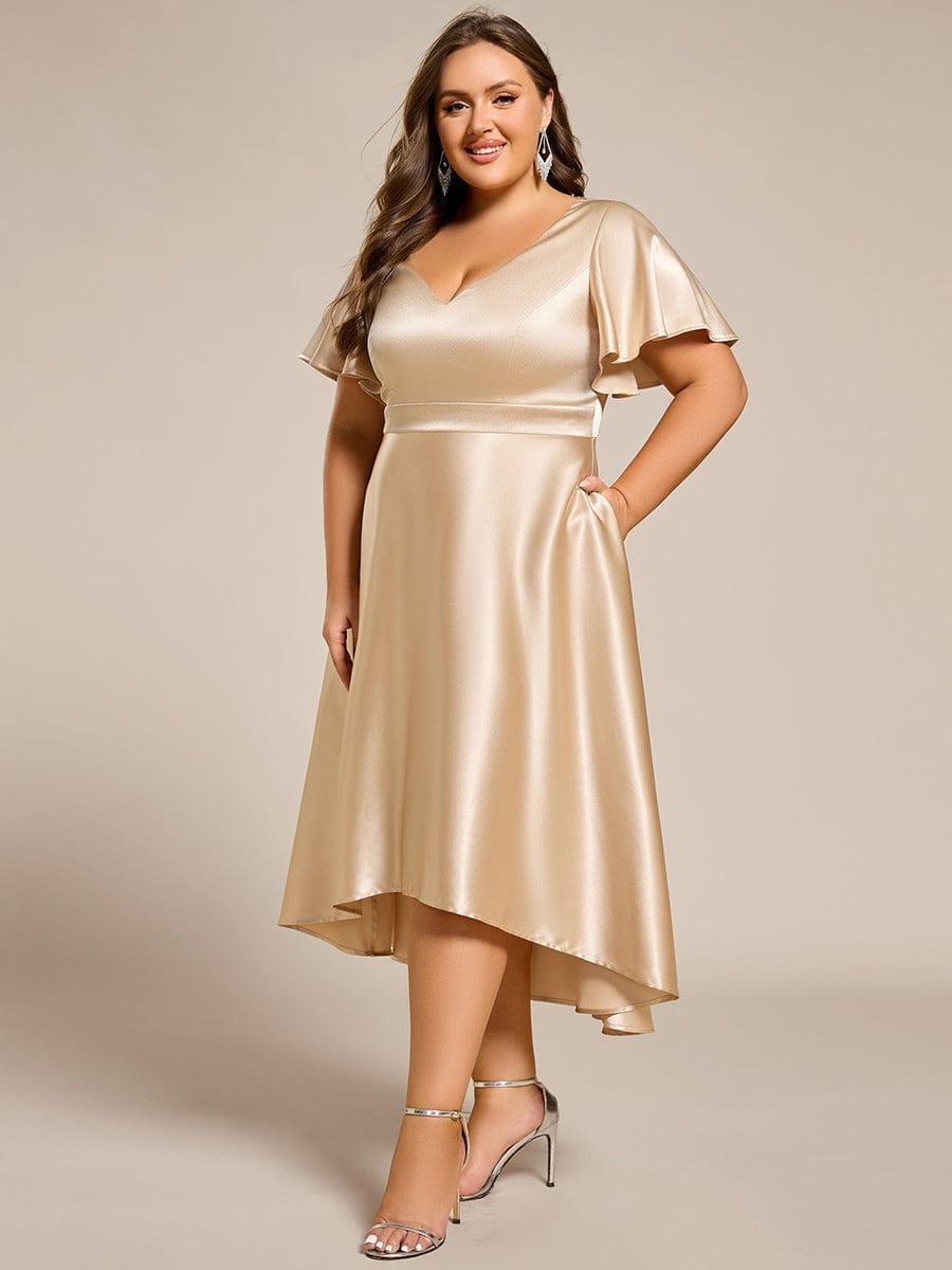 Scarlen Satin Midi Dress | Alaric & Cyniora London