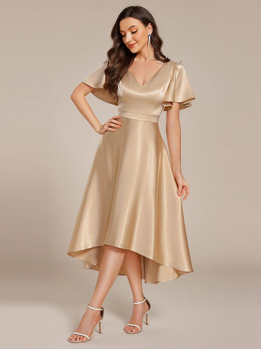 Scarlen Satin Midi Dress | Alaric & Cyniora London