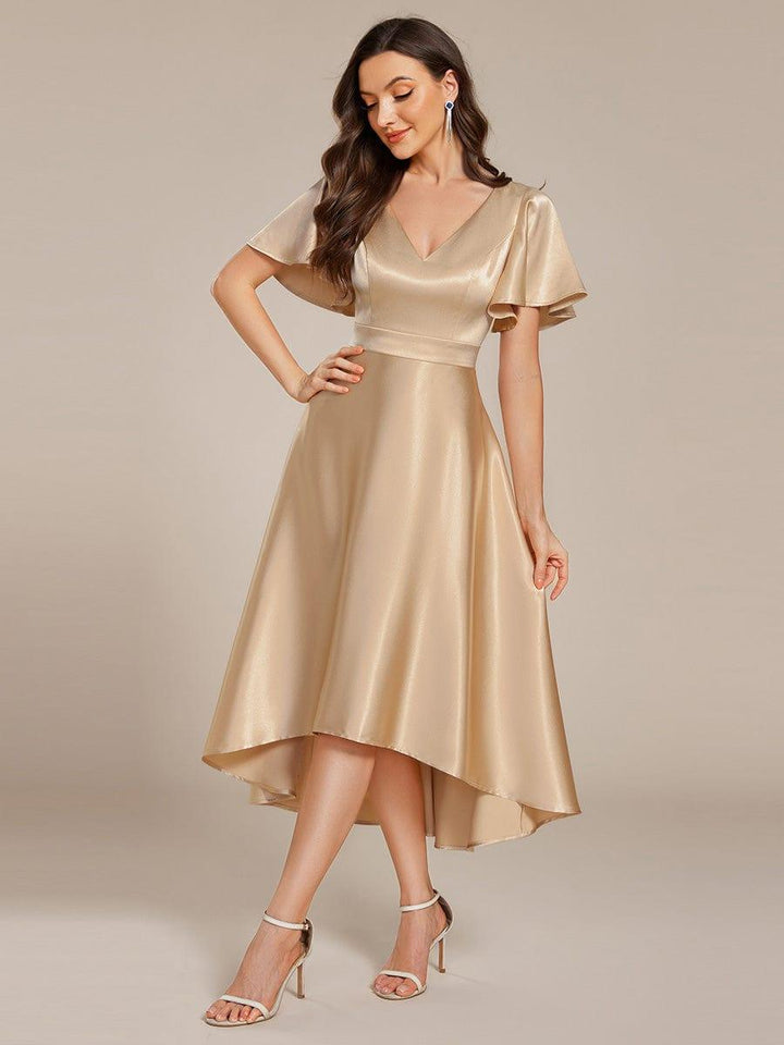 Scarlen Satin Midi Dress | Alaric & Cyniora London