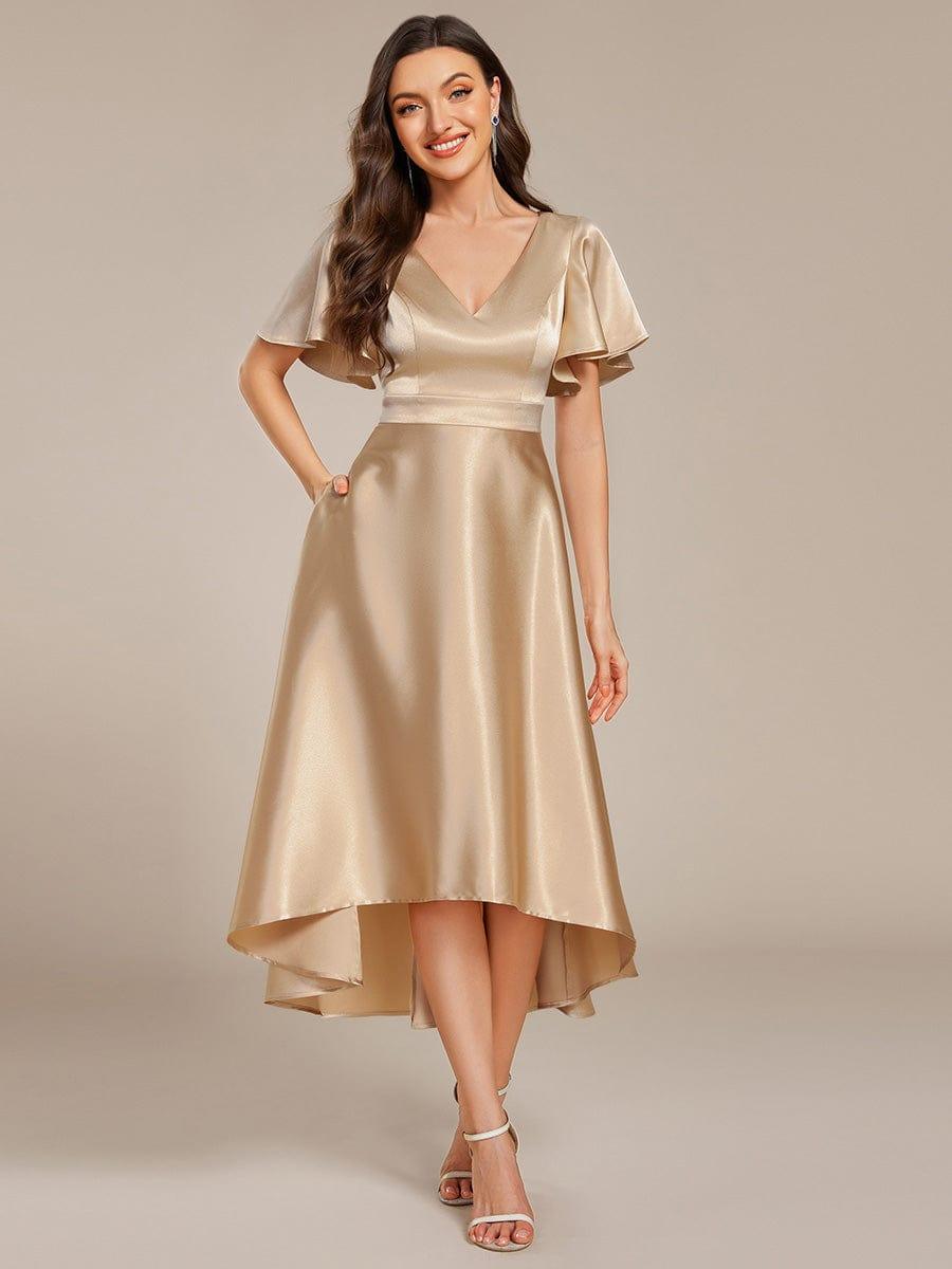 Scarlen Satin Midi Dress | Alaric & Cyniora London