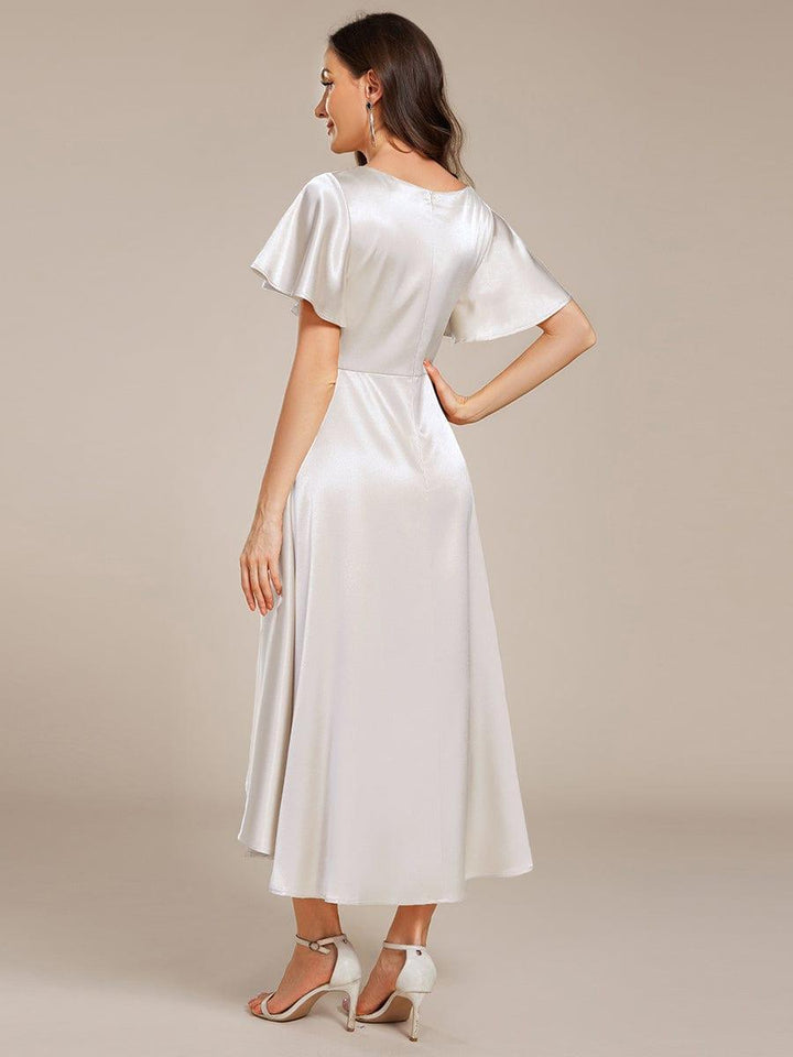 Scarlen Satin Midi Dress | Alaric & Cyniora London