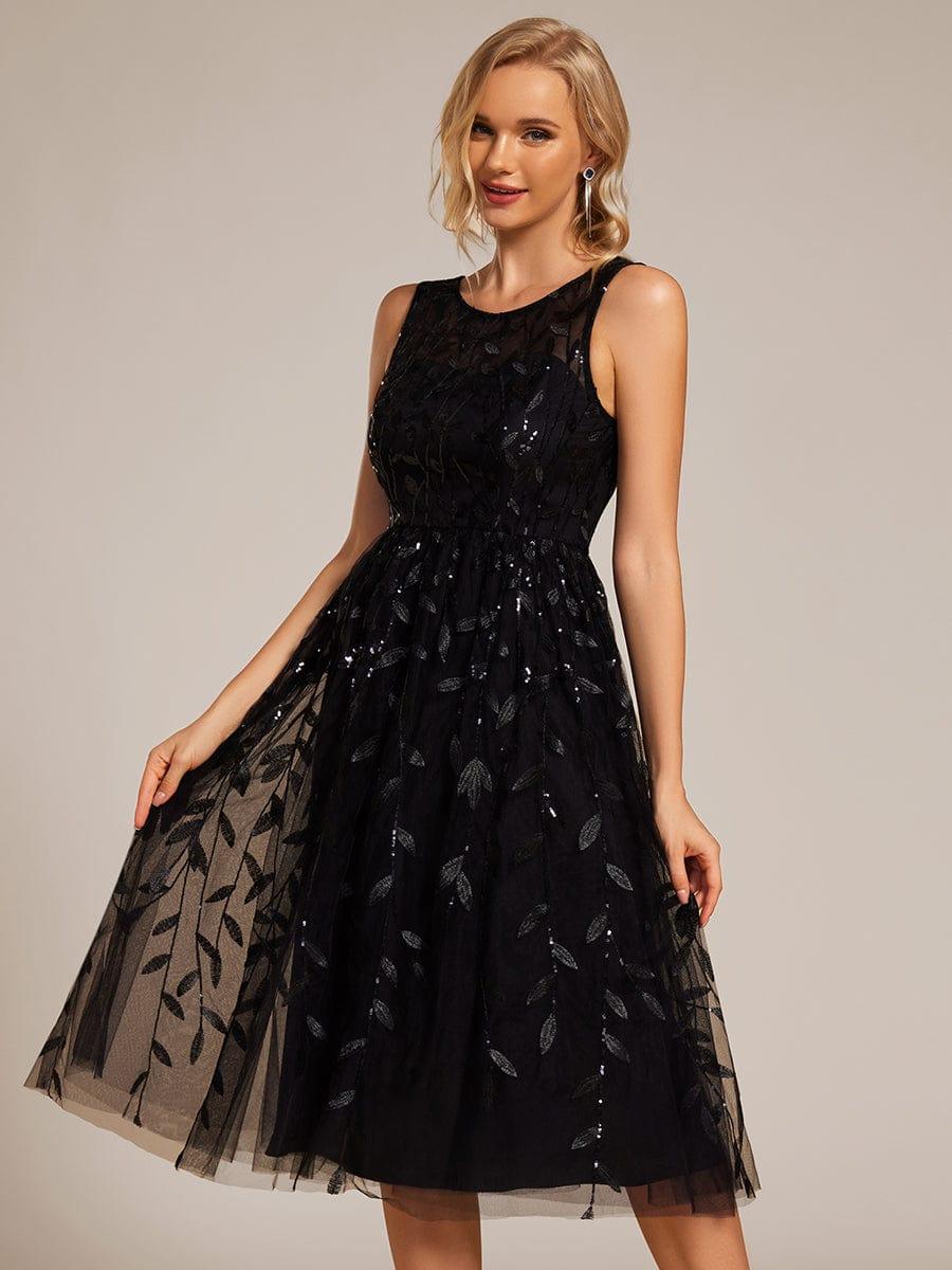 Andie Sequin Leaf Midi Dress | Alaric & Cyniora London