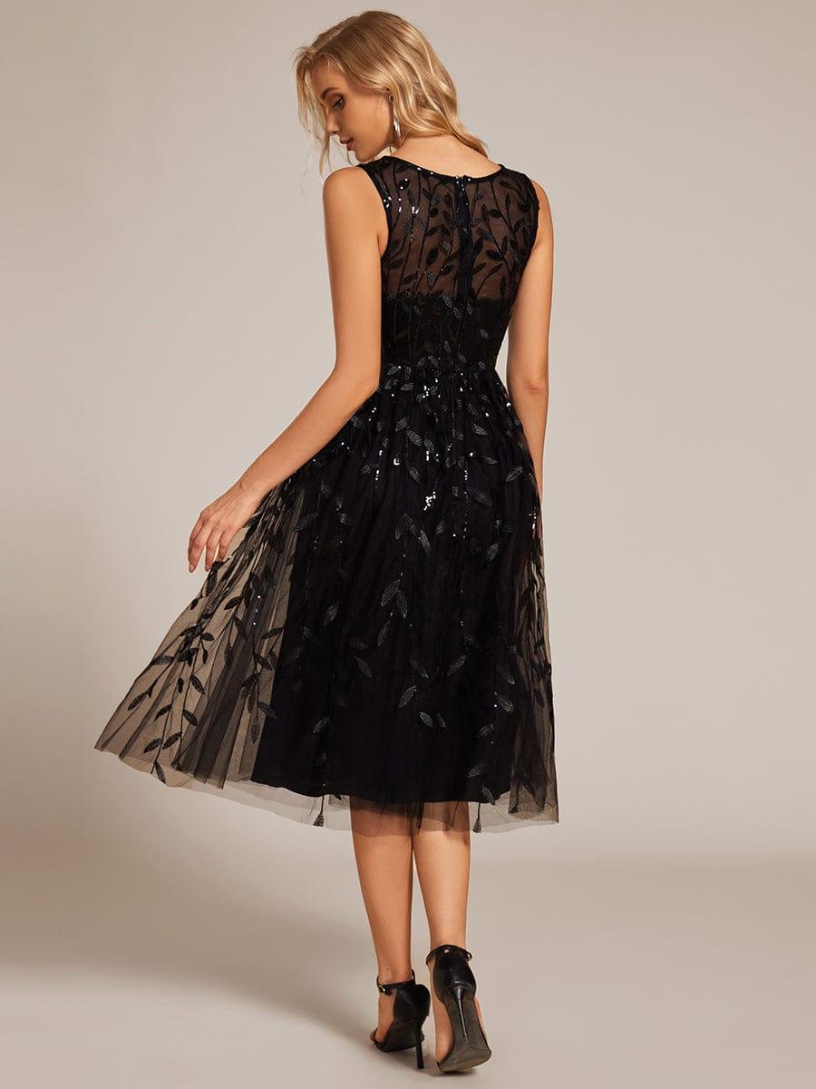Andie Sequin Leaf Midi Dress | Alaric & Cyniora London