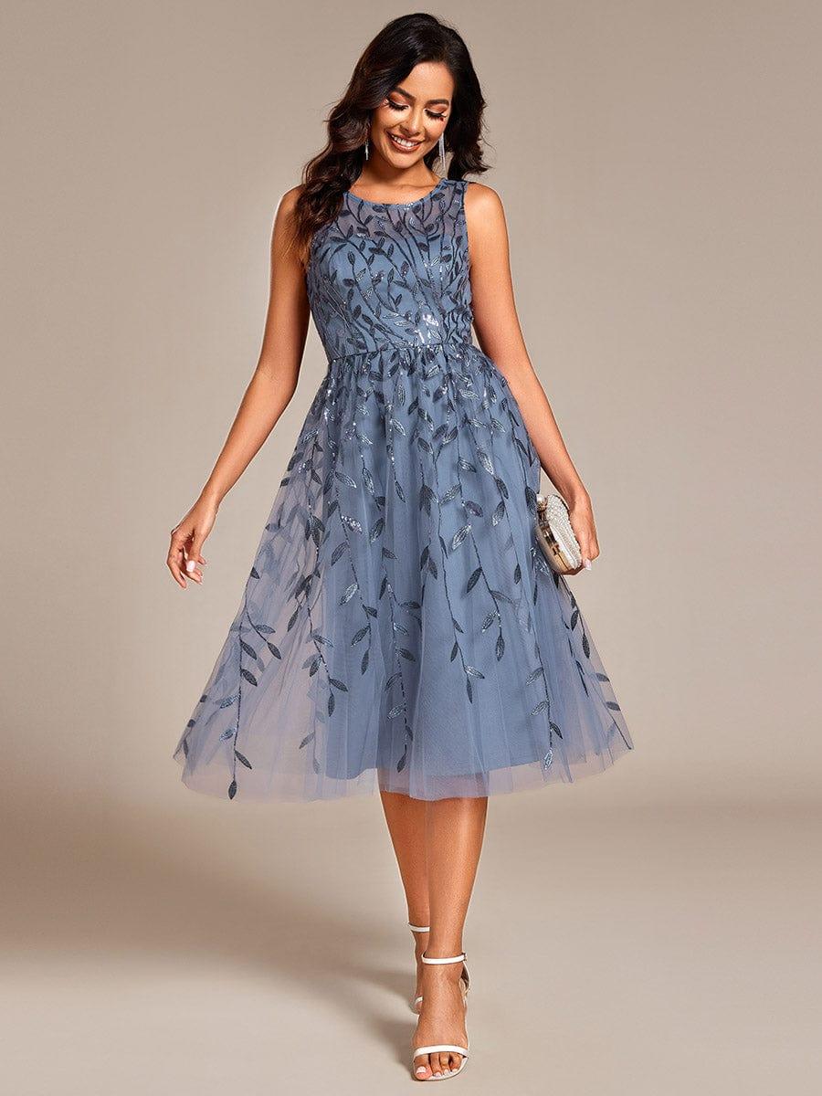 Andie Sequin Leaf Midi Dress | Alaric & Cyniora London