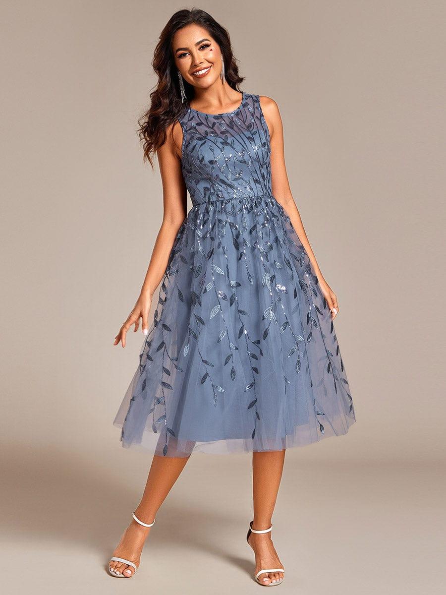 Andie Sequin Leaf Midi Dress | Alaric & Cyniora London