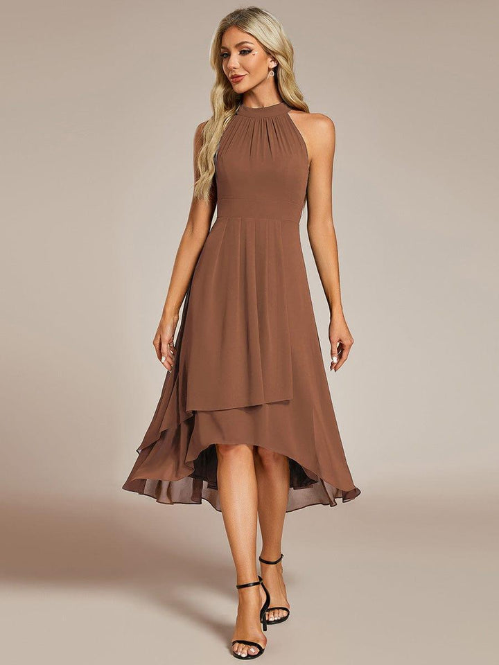 Posie Halter Midi Dress | Alaric & Cyniora London