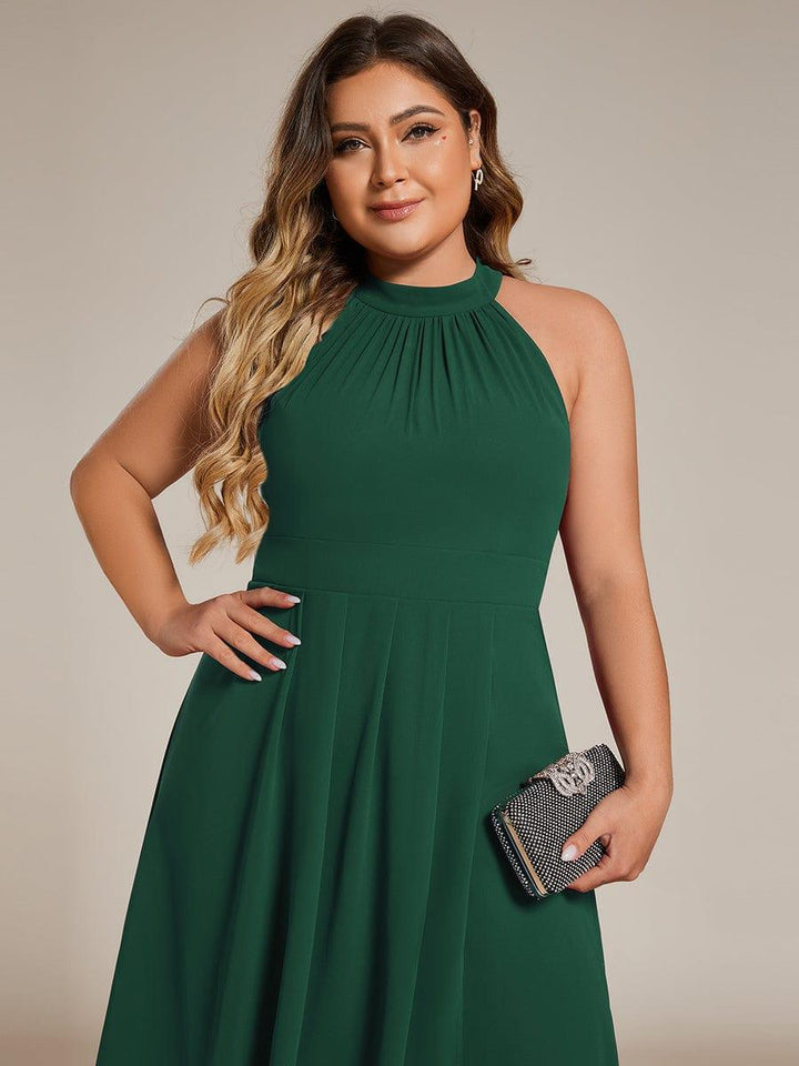 Posie Halter Midi Dress | Alaric & Cyniora London