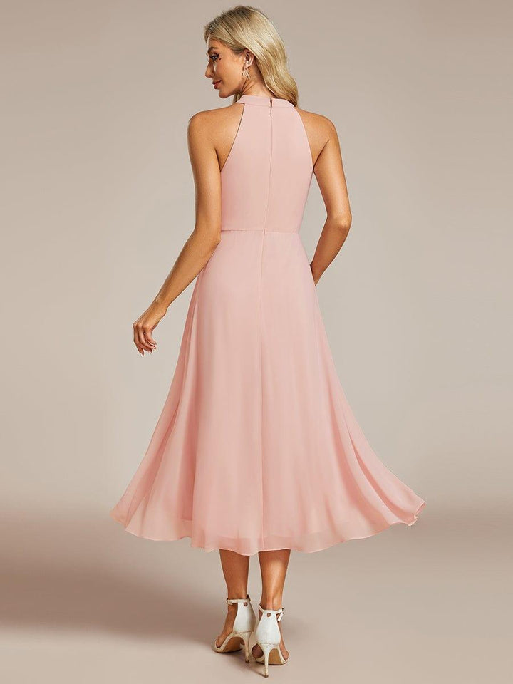 Posie Halter Midi Dress | Alaric & Cyniora London