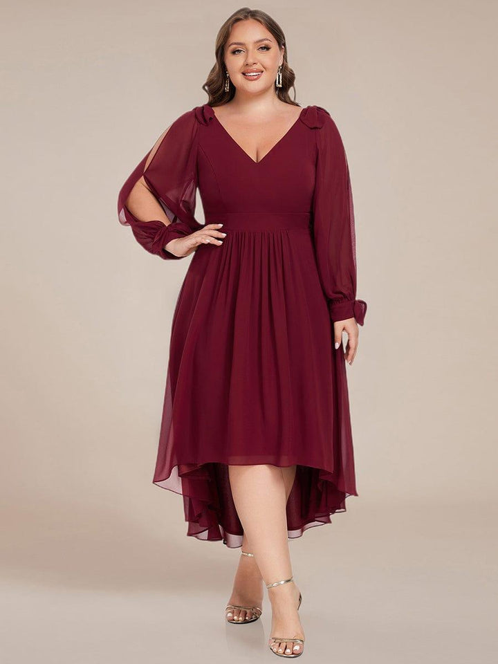 Mylan V-neck Midi Dress | Alaric & Cyniora London