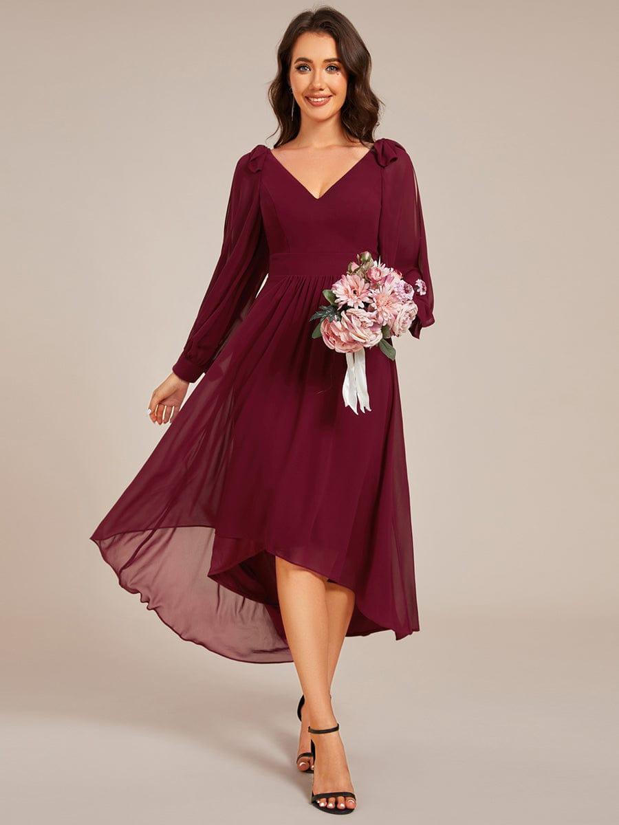 Mylan V-neck Midi Dress | Alaric & Cyniora London