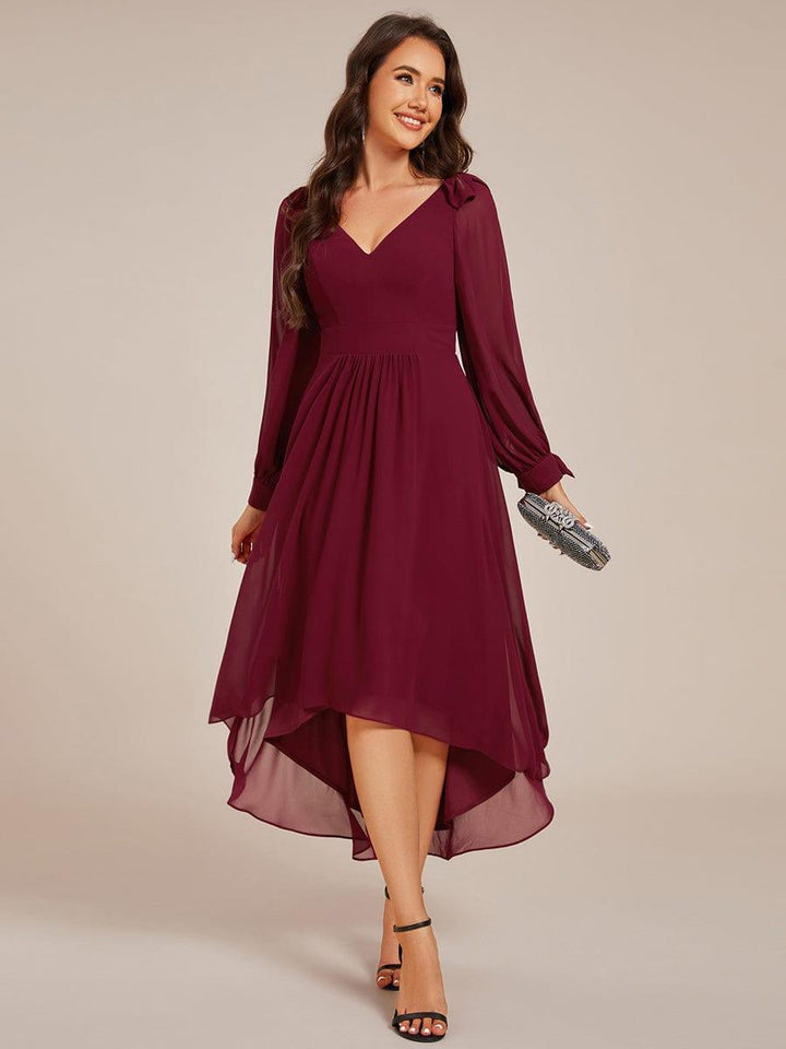 Mylan V-neck Midi Dress | Alaric & Cyniora London