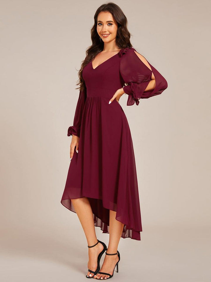 Mylan V-neck Midi Dress | Alaric & Cyniora London