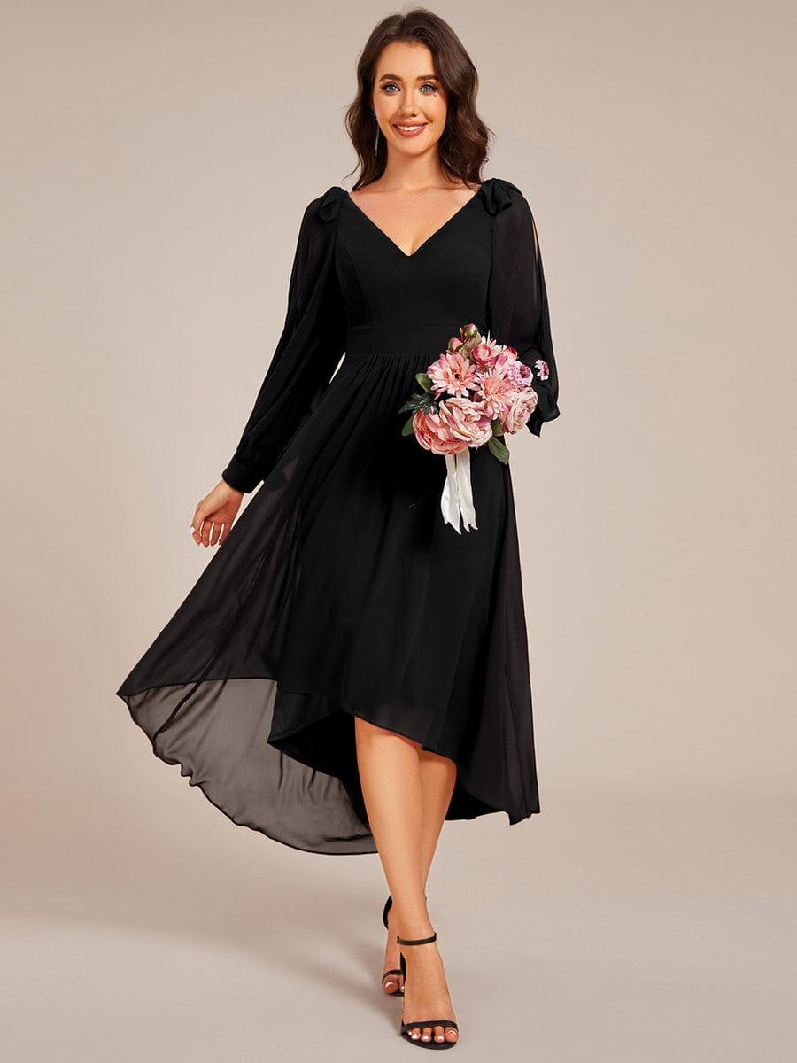 Mylan V-neck Midi Dress | Alaric & Cyniora London