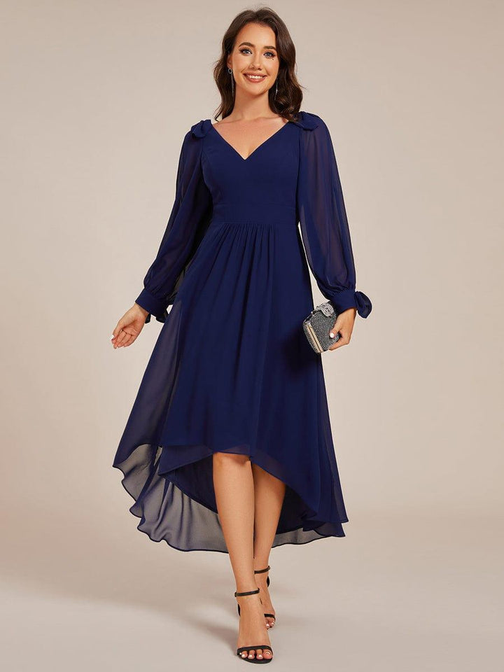 Mylan V-neck Midi Dress | Alaric & Cyniora London