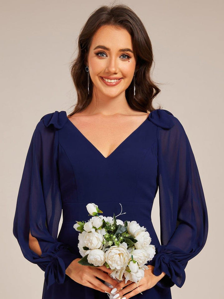 Mylan V-neck Midi Dress | Alaric & Cyniora London