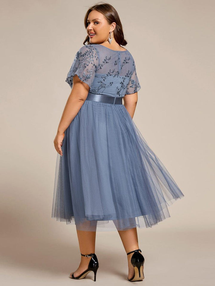 Mara Tulle Midi Dress | Alaric & Cyniora London