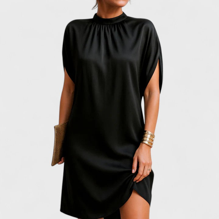 Sylvia Flattering Mini Dress | Alaric & Cyniora London