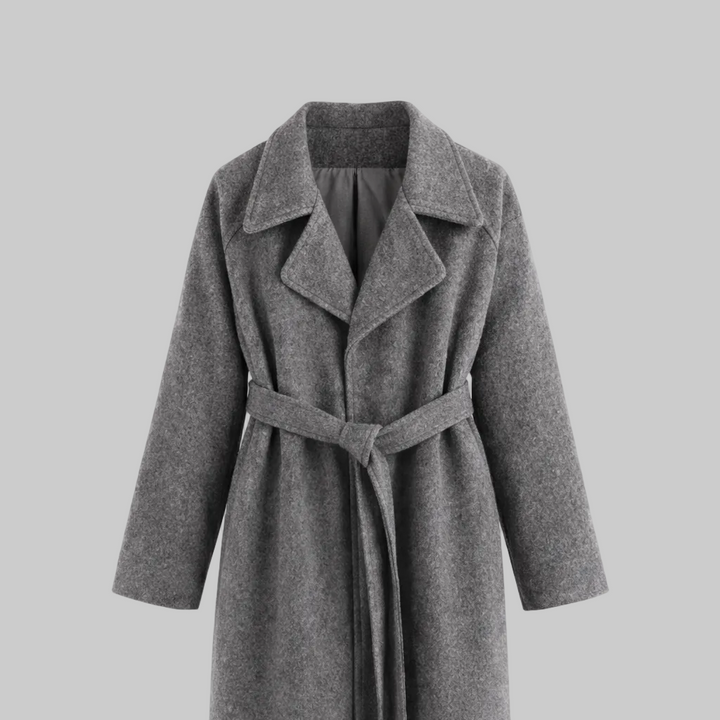 Hayley Elegant Belted Coat | Alaric & Cyniora London