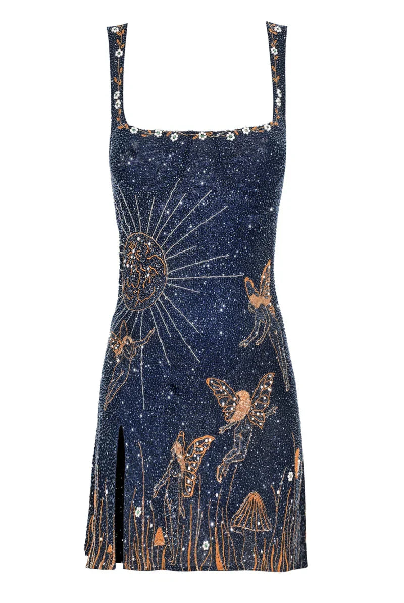 Celeste Midnight Mini Dress | Alaric & Cyniora London