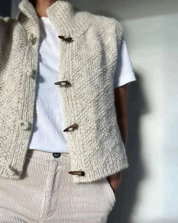 Nerissa Sleeveless Cardigan | Alaric & Cyniora London