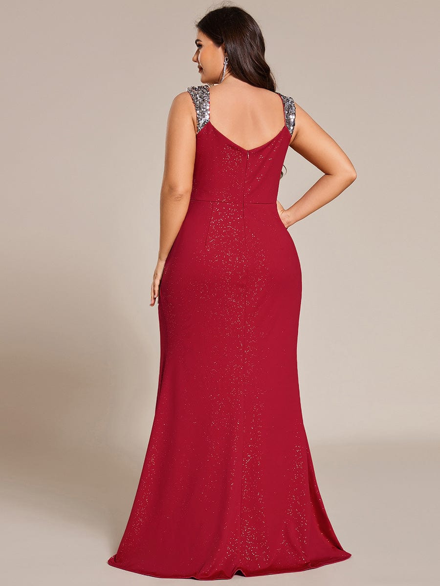 ever NOIRE|Elegant Sequin Prom Dress