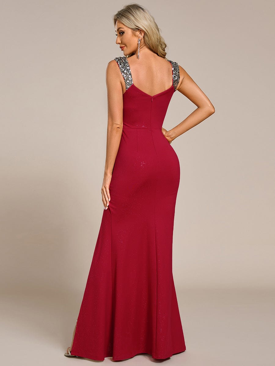 ever NOIRE|Elegant Sequin Prom Dress