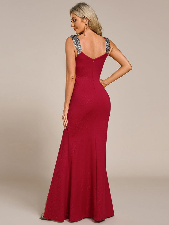 ever NOIRE|Elegant Sequin Prom Dress