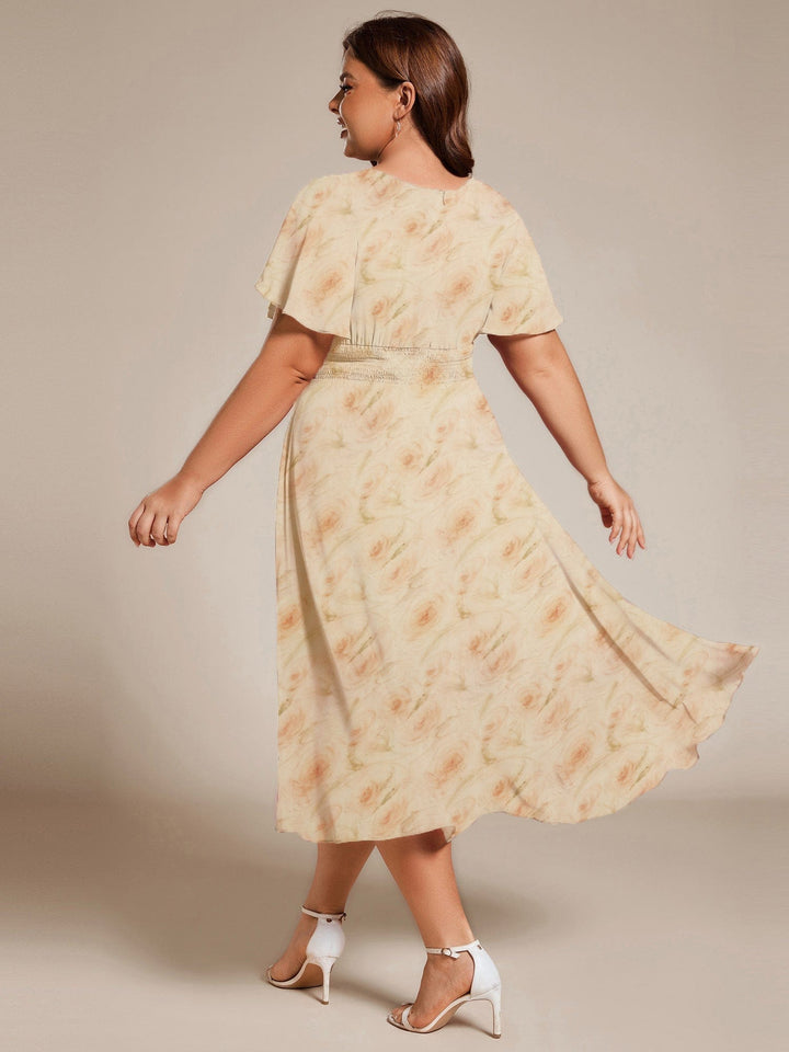 Eden Elegant Midi Dress | Alaric & Cyniora London