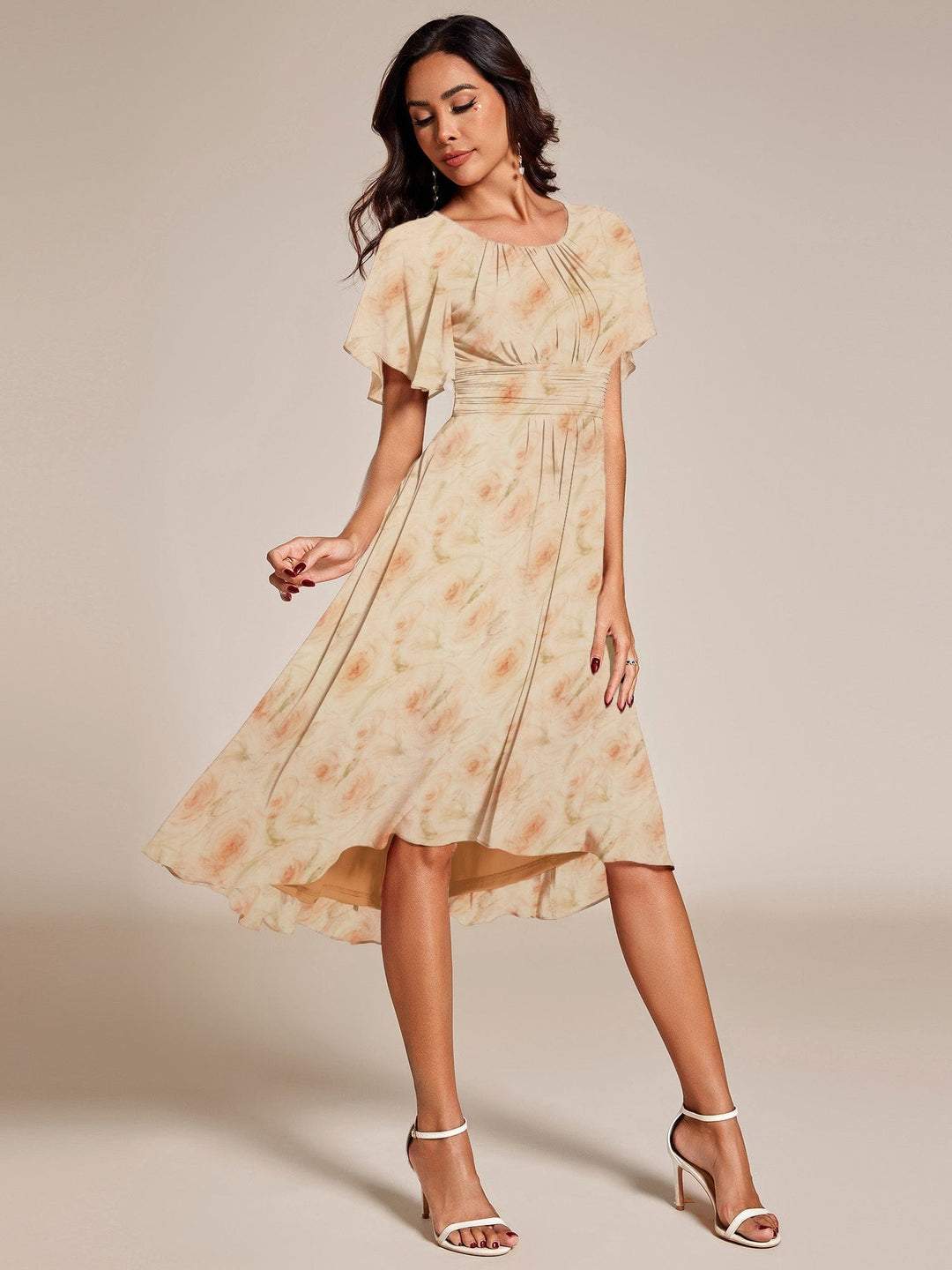 Eden Elegant Midi Dress | Alaric & Cyniora London