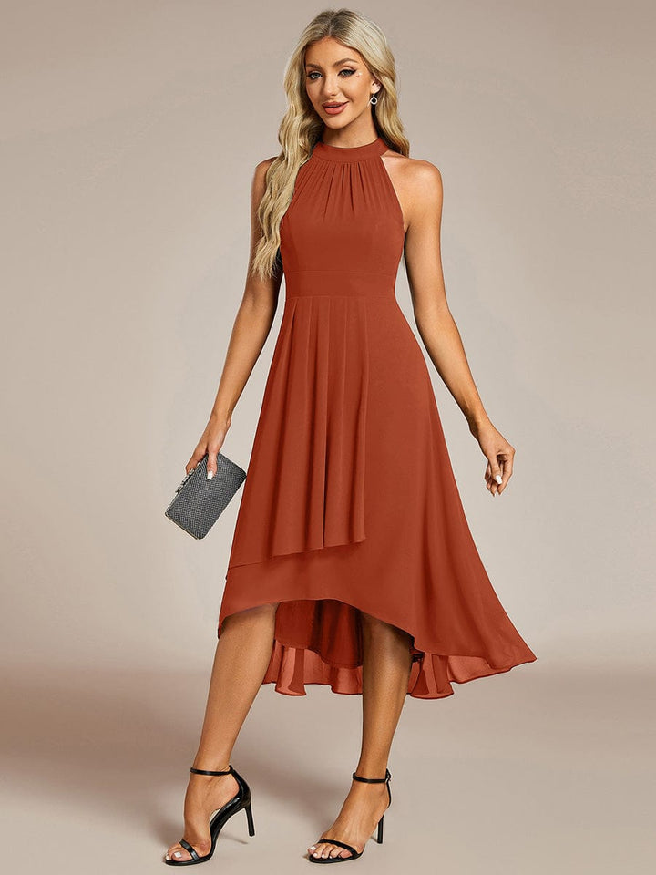 Posie Halter Midi Dress | Alaric & Cyniora London