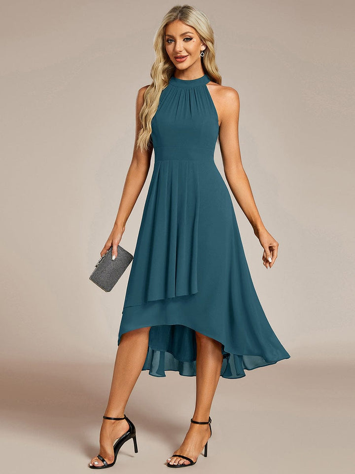 Posie Halter Midi Dress | Alaric & Cyniora London