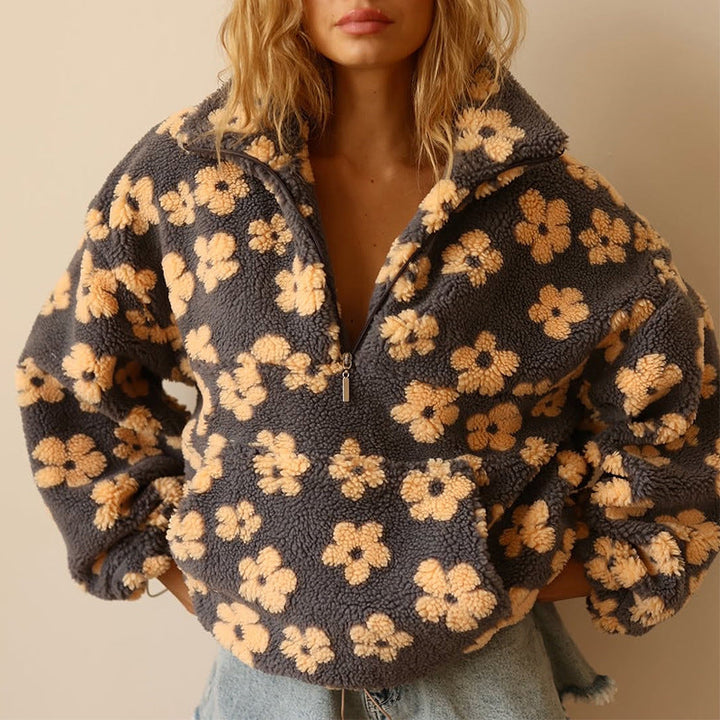 Fleur Floral Sweater | Alaric & Cyniora London