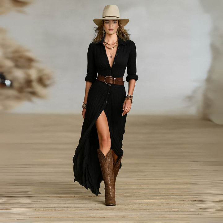 Andrea Chic Maxi Dress | Alaric & Cyniora London