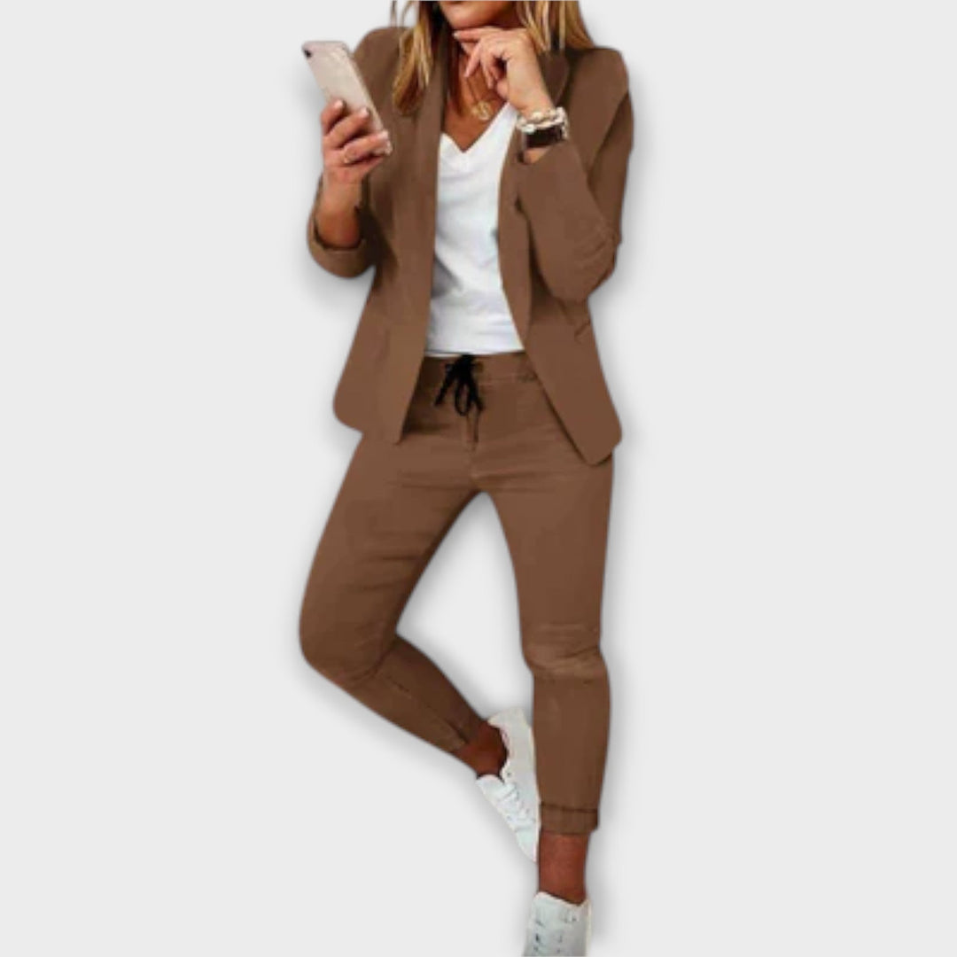 Lyselle Elegant Blazer Set | Alaric & Cyniora London