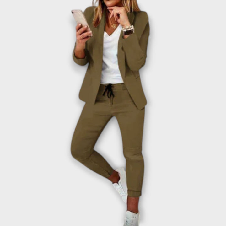 Lyselle Elegant Blazer Set | Alaric & Cyniora London