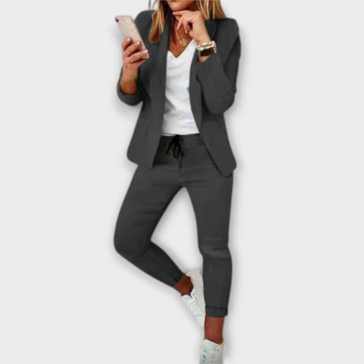 Lyselle Elegant Blazer Set | Alaric & Cyniora London