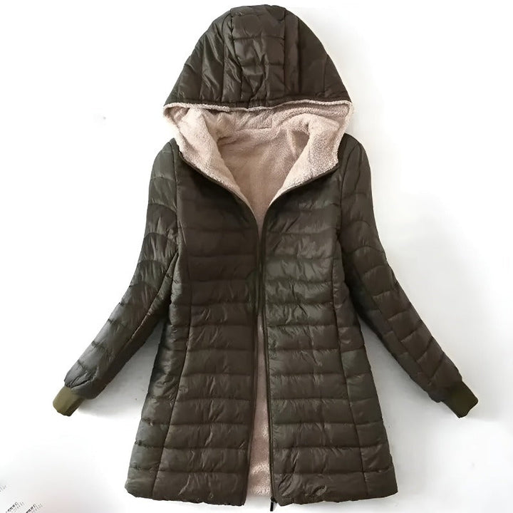 Lola Hooded Puffer Coat | Alaric & Cyniora London
