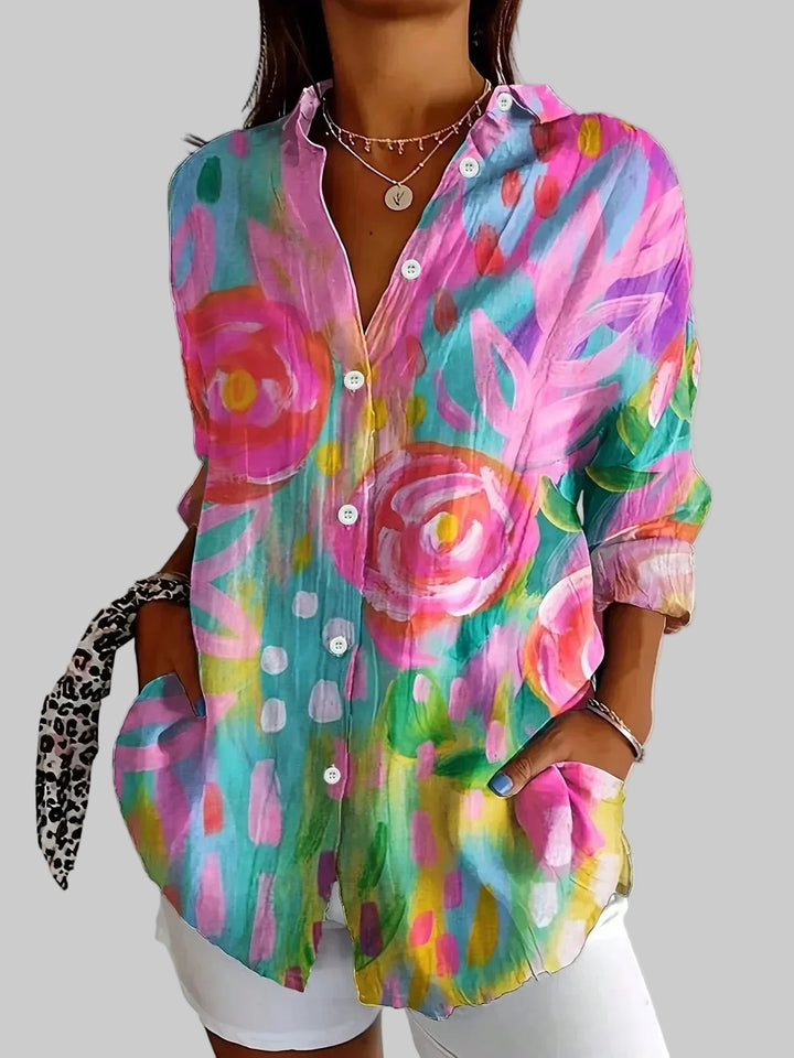 Sharon Floral Blouse | Alaric & Cyniora London
