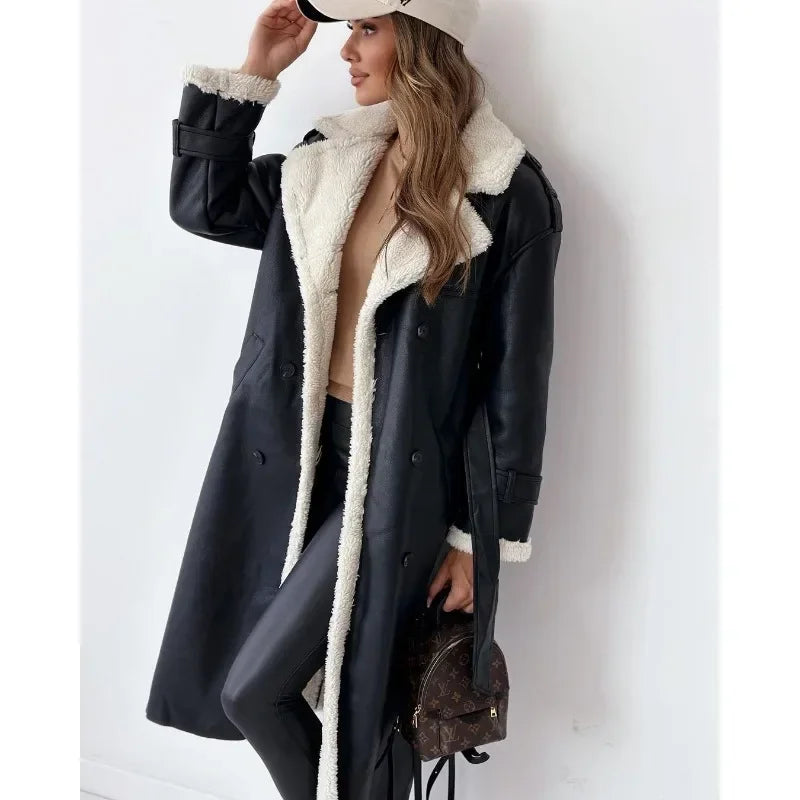 Marivic luxury winter coat | Alaric & Cyniora London